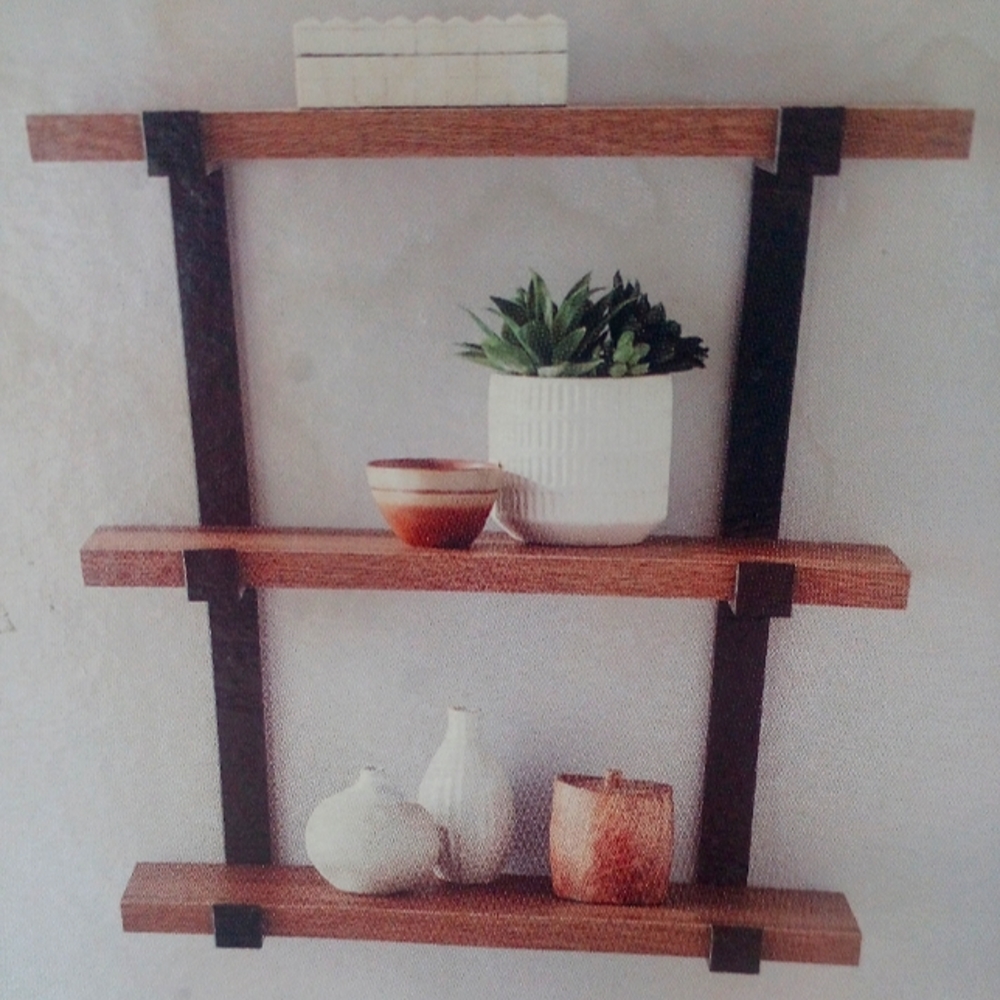 3-Tier Wall Shelf by